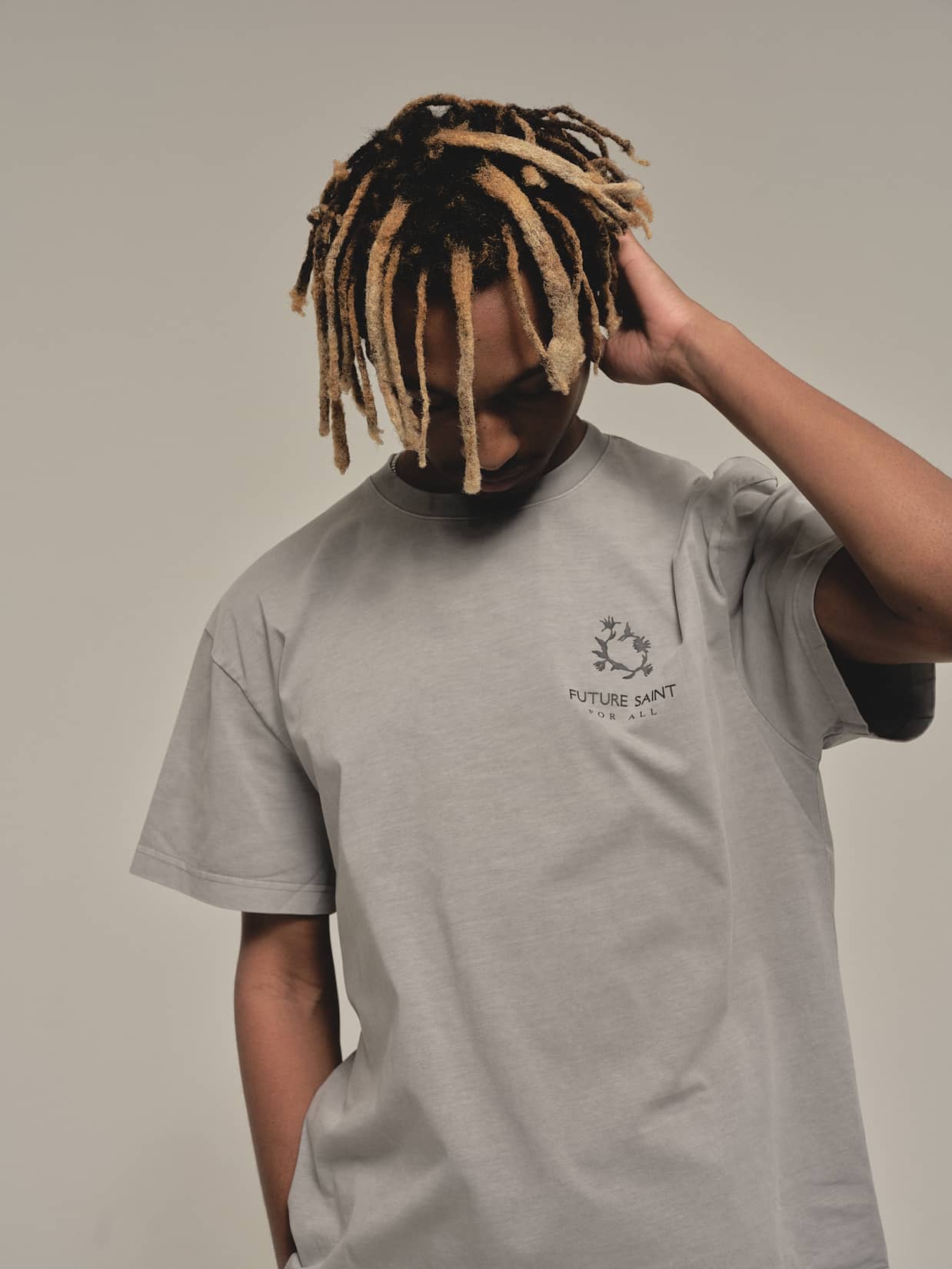 FOR ALL Vintage Grey T-Shirt
