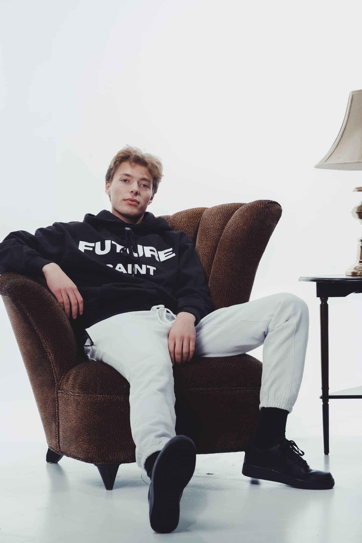 Pacer Sweatpant - WHITE