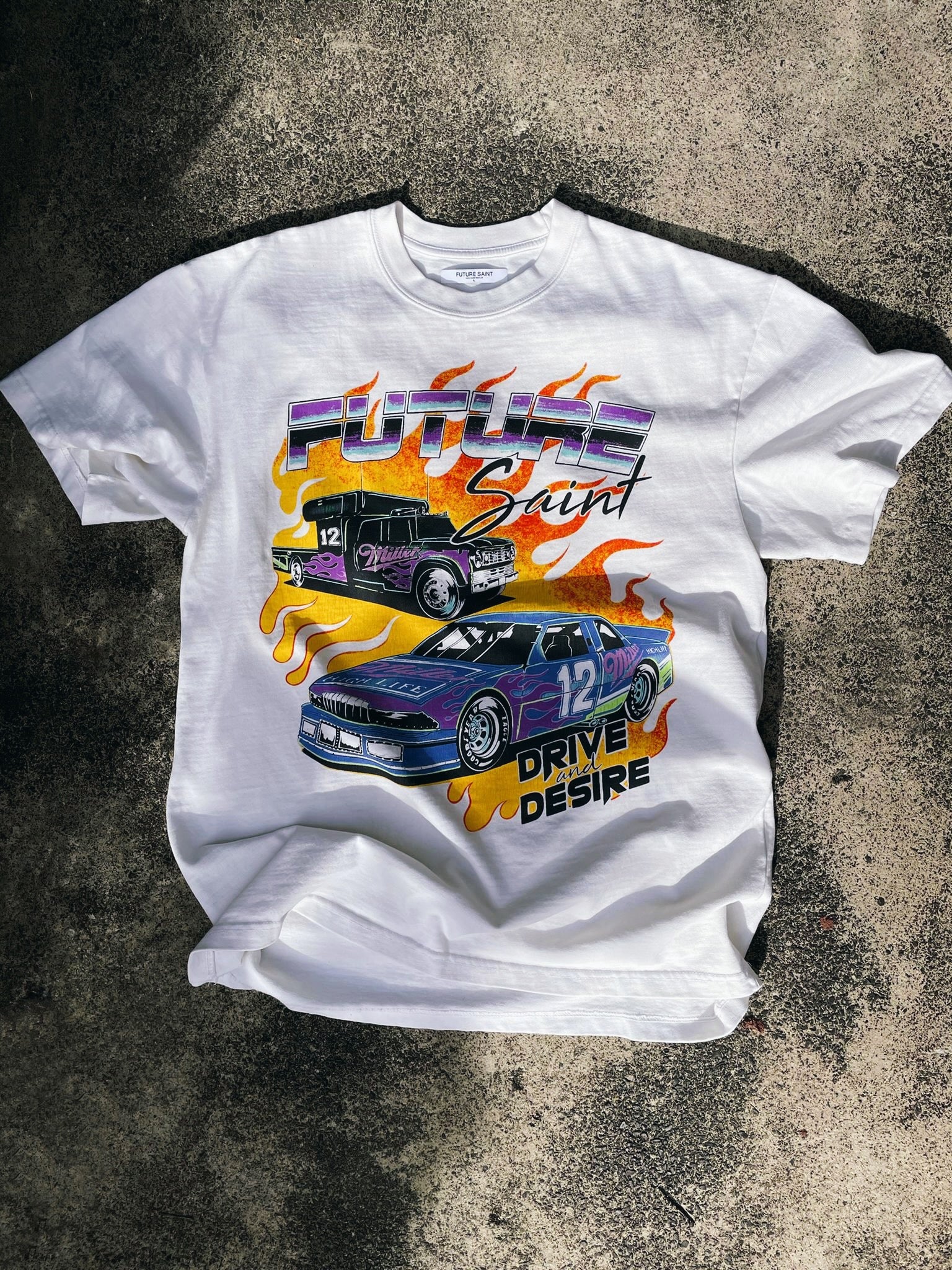 DRIVE AND DESIRE TEE