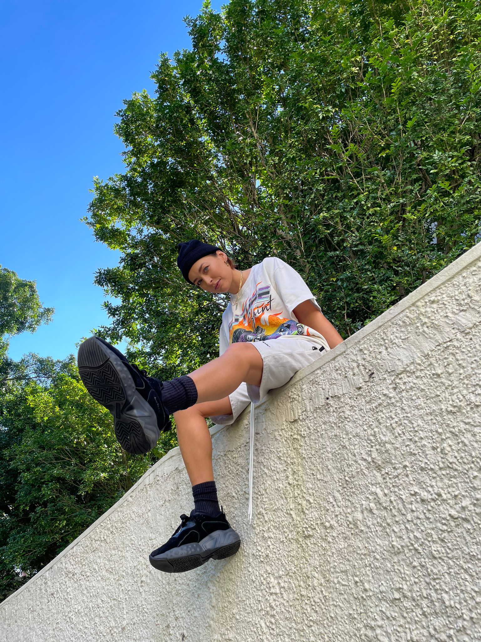 DRIVE AND DESIRE TEE