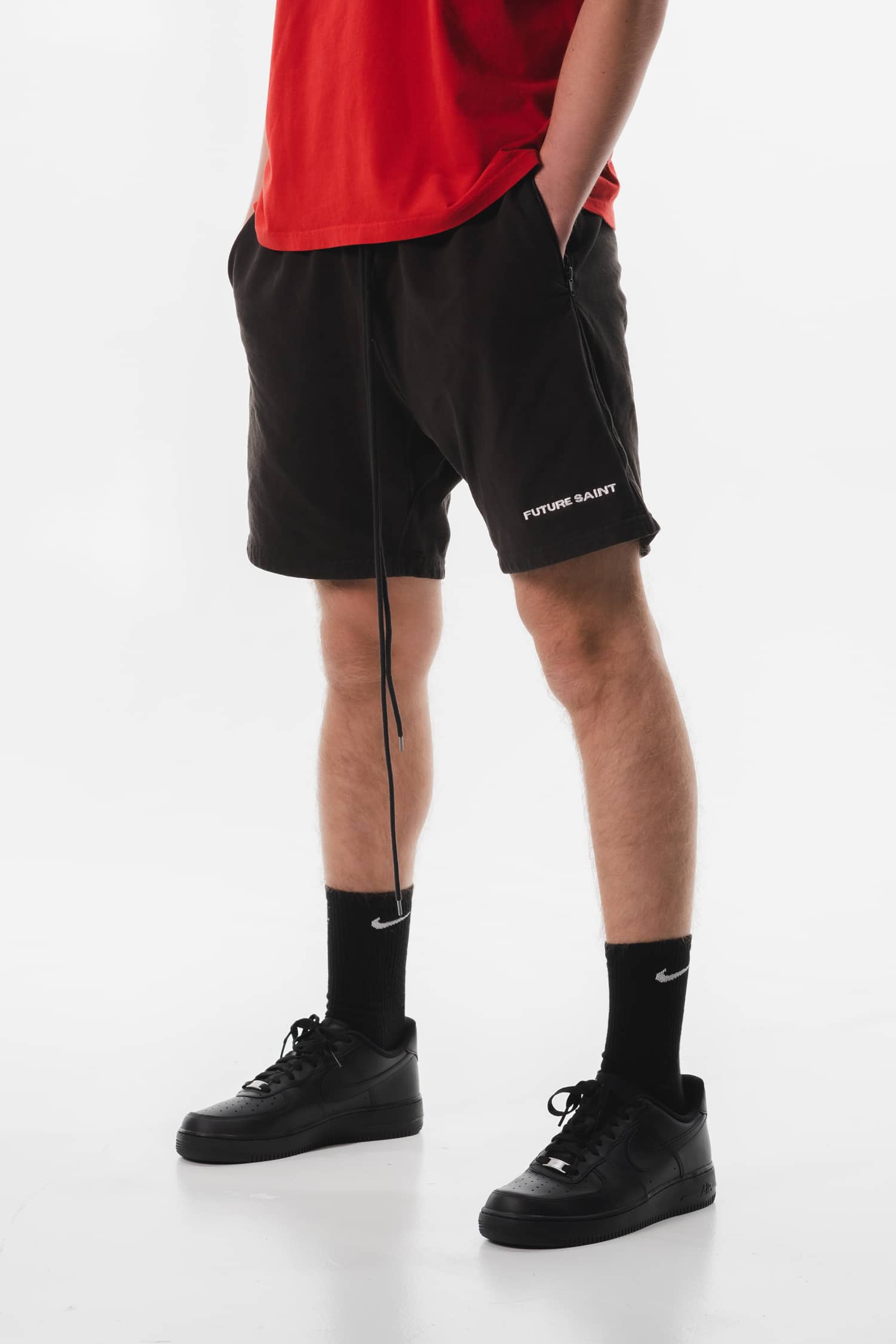 Olympia Sweatshort - BLACK
