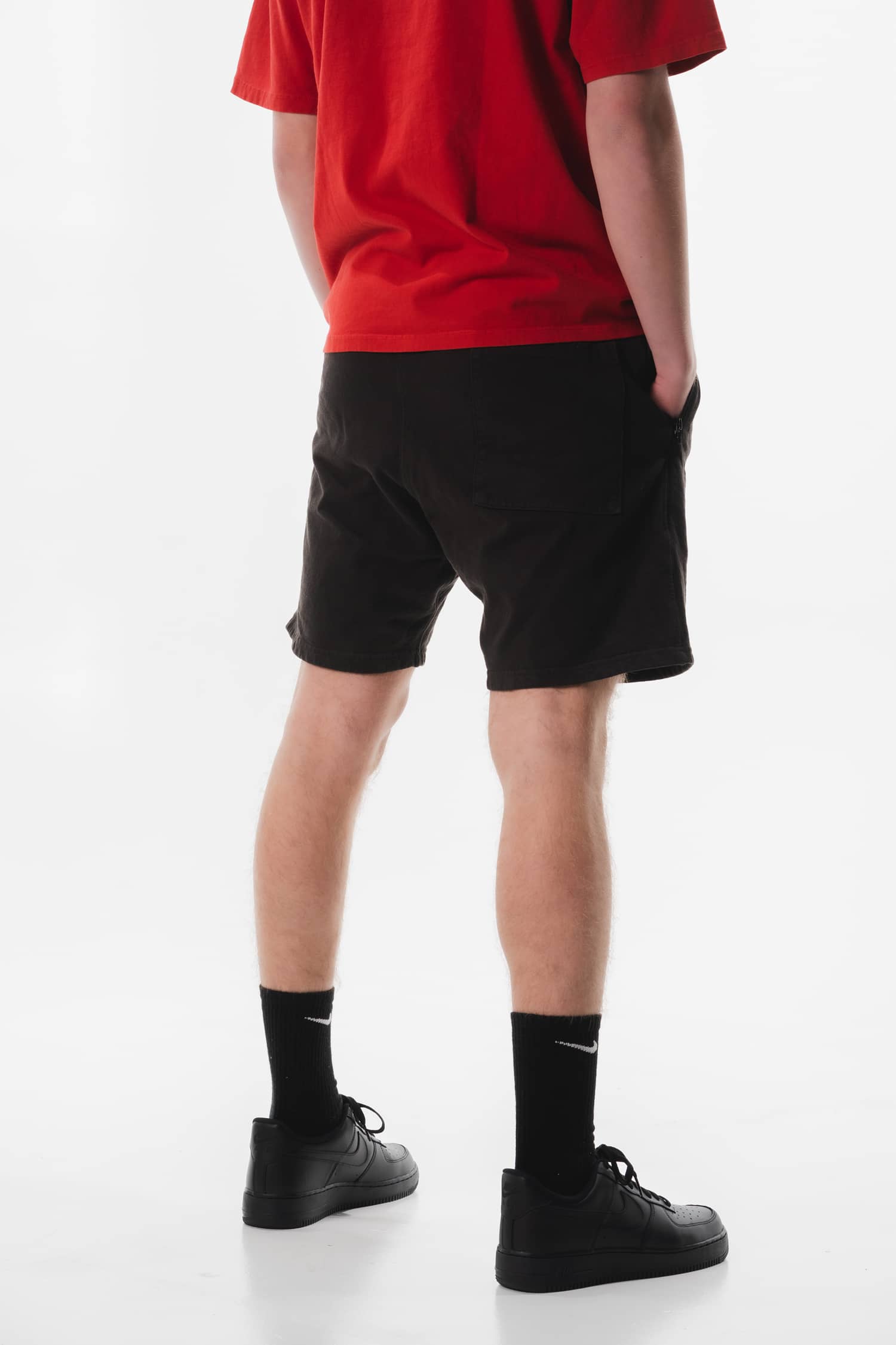 Olympia Sweatshort - BLACK