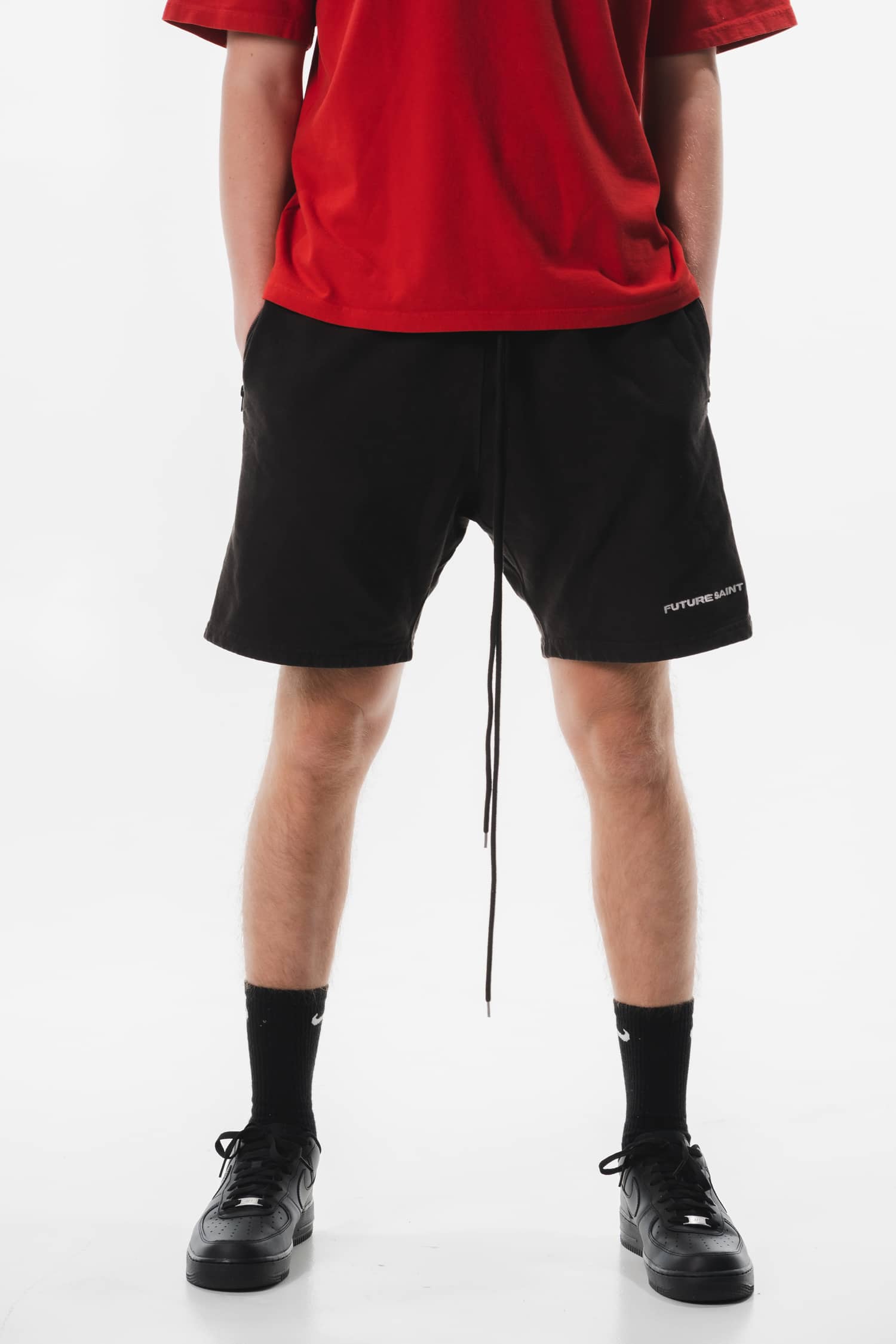 Olympia Sweatshort - BLACK