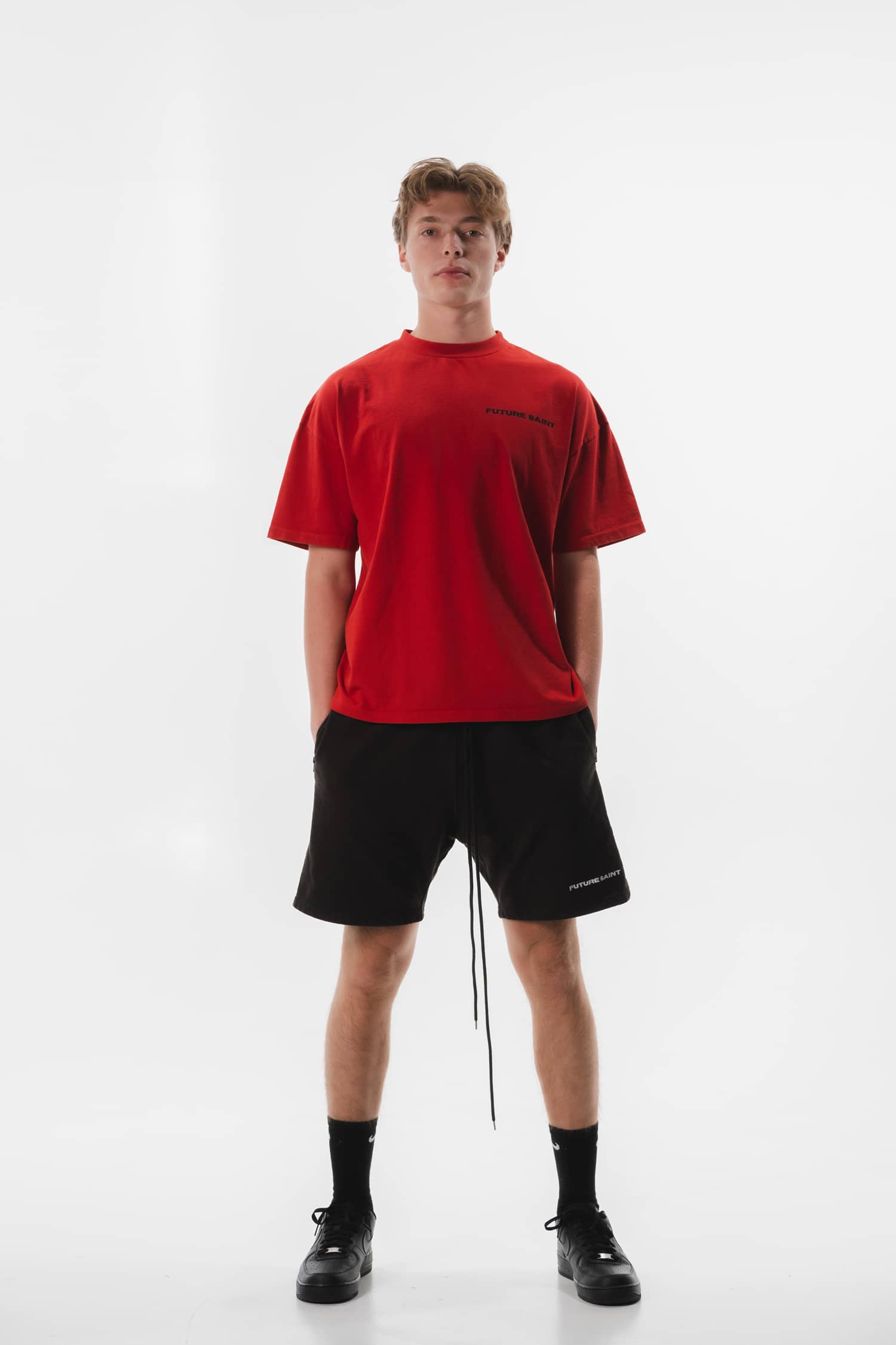 Olympia Sweatshort - BLACK